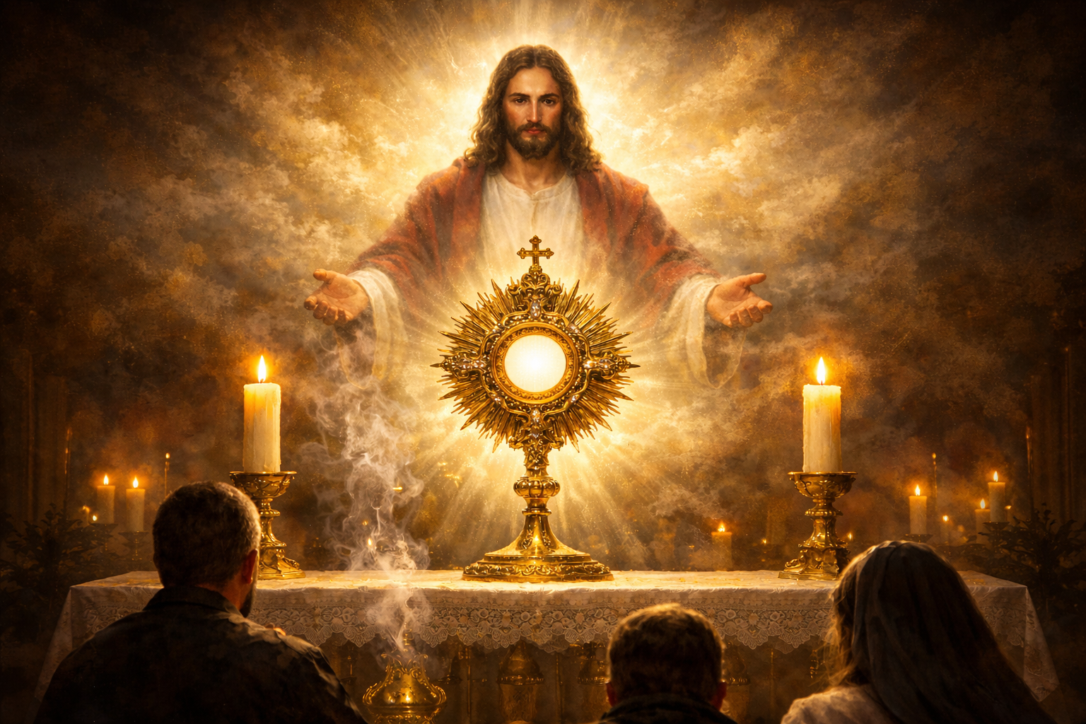 Adoration Eucharistique - Un moment de prière devant le Saint-Sacrement