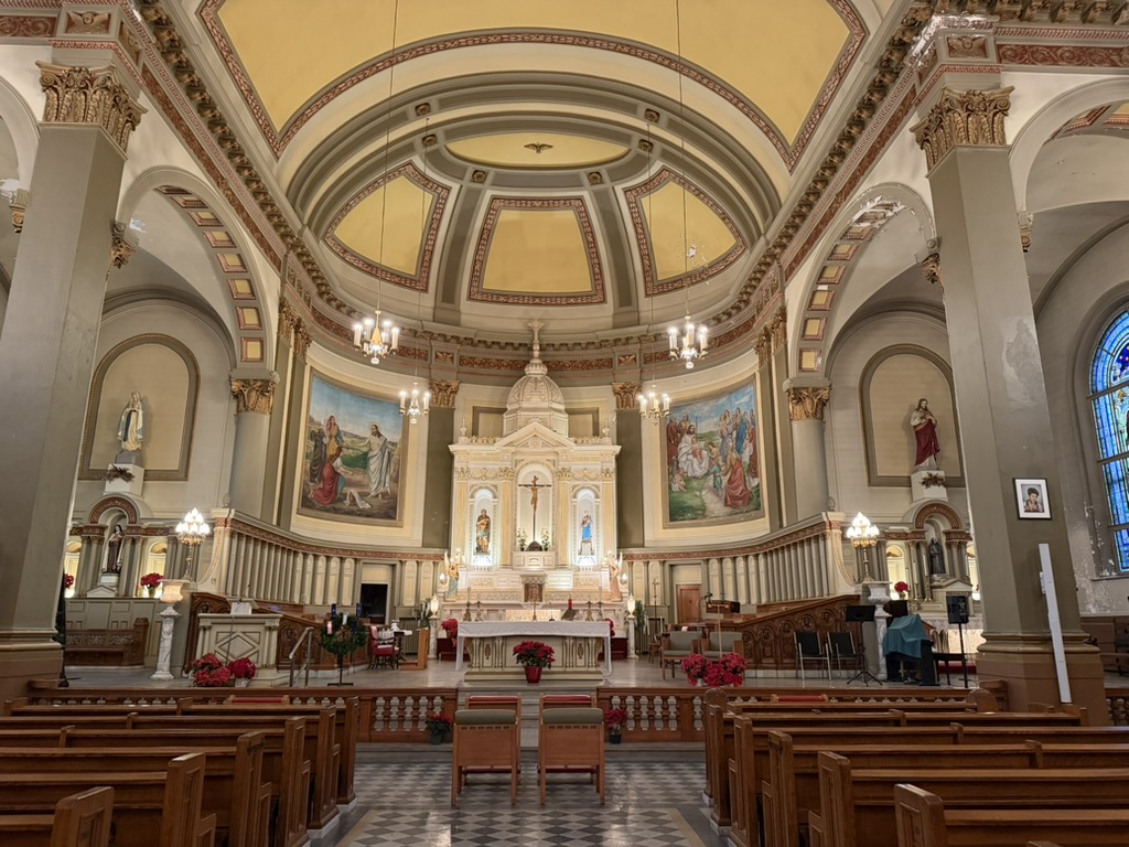 Intérieur de l'église Saint-Zotique